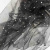 Сетка Фатин Глитер Спейс, 12 (+/-5) гр/м2, шир.150 см, 16-167/черный - купить в Тамбове. Цена 184.03 руб.