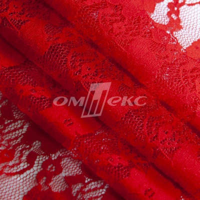 Кружевное полотно стрейч 15A61/RED, 100 гр/м2, шир.150см - купить в Тамбове. Цена 1 597.08 руб.