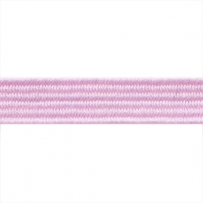 Резиновые нити с текстильным покрытием, шир. 6 мм ( упак.30 м/уп), цв.- 80-розовый - купить в Тамбове. Цена: 155.22 руб.