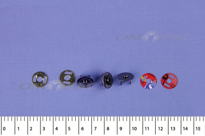Кнопки магнитные МКМ-02, диам. 18 мм, никель - купить в Тамбове. Цена: 14.49 руб.