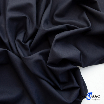 Ткань сорочечная Илер 100%полиэстр, 120 г/м2 ш.150 см, цв. темно синий - купить в Тамбове. Цена 293.20 руб.