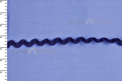 Тесьма плетеная "Вьюнчик"/т.синий - купить в Тамбове. Цена: 48.03 руб.