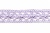 Тесьма кружевная 0621-1855, шир. 18 мм/уп. 20+/-1 м, цвет 107-фиолет - купить в Тамбове. Цена: 466.97 руб.