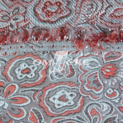 Ткань костюмная жаккард, 135 гр/м2, шир.150см, цвет красный№12 - купить в Тамбове. Цена 441.92 руб.