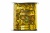 Пайетки "ОмТекс" на нитях, SILVER SHINING, 6 мм F / упак.91+/-1м, цв. 48 - золото - купить в Тамбове. Цена: 356.19 руб.