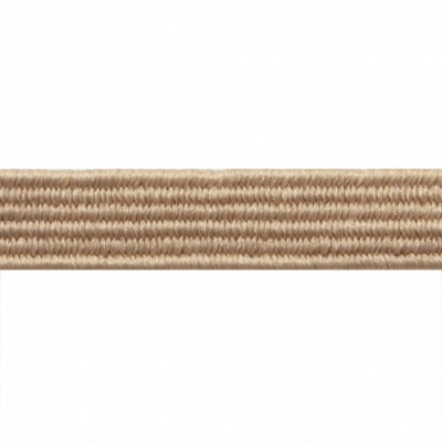 Резиновые нити с текстильным покрытием, шир. 6 мм ( упак.30 м/уп), цв.- 97-бежевый - купить в Тамбове. Цена: 152.05 руб.