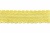 Тесьма кружевная 0621-1212А, шир. 45 мм/уп. 20+/-1 м, цвет 017-жёлтый - купить в Тамбове. Цена: 1 033.32 руб.