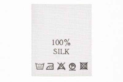 Состав и уход 100% Silk 200 шт - купить в Тамбове. Цена: 232.29 руб.