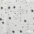 Ткань Муслин принт, 100% хлопок, 125 гр/м2, шир. 140 см, #2308 цв. 9 белый морская звезда - купить в Тамбове. Цена 413.11 руб.
