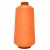Нитки текстурированные некручёные 457, намот. 15 000 м, цвет оранжевый - купить в Тамбове. Цена: 204.10 руб.