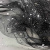 Сетка Фатин Глитер Спейс, 12 (+/-5) гр/м2, шир.150 см, 16-167/черный - купить в Тамбове. Цена 184.03 руб.