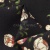 Плательная ткань "Фламенко" 3.1, 80 гр/м2, шир.150 см, принт растительный - купить в Тамбове. Цена 239.03 руб.