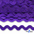 Тесьма вьюнчик 0381-0080, 8 мм/упак.33+/-1м, цвет 9530-фиолетовый - купить в Тамбове. Цена: 107.26 руб.