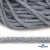 Шнур плетеный d-6 мм круглый, 70% хлопок 30% полиэстер, уп.90+/-1 м, цв.1086-голубой - купить в Тамбове. Цена: 588 руб.