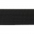 Резинка 25 мм Тканая, 13,75 гр/п.м, (бобина 25 +/-0,5 м) - черная  - купить в Тамбове. Цена: 11.67 руб.