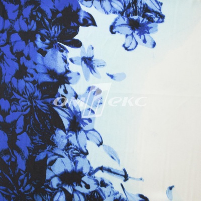 Плательная ткань "Фламенко" 19.1, 80 гр/м2, шир.150 см, принт растительный - купить в Тамбове. Цена 241.49 руб.