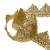 Тесьма металлизированная 0384-0240, шир. 40 мм/уп. 25+/-1 м, цвет золото - купить в Тамбове. Цена: 490.74 руб.