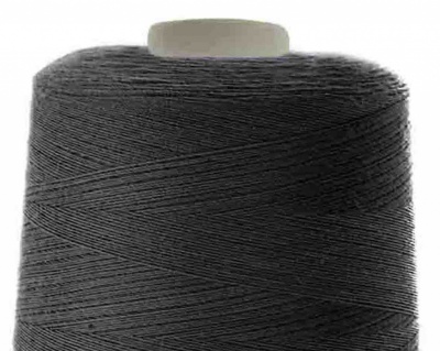 Швейные нитки (армированные) 28S/2, нам. 2 500 м, цвет чёрный - купить в Тамбове. Цена: 139.91 руб.