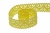 Тесьма кружевная 0621-1059, шир. 20 мм/уп. 20+/-1 м, цвет 017-жёлтый - купить в Тамбове. Цена: 507.67 руб.