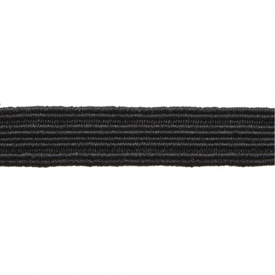 Резинка продежка С-52, шир. 7 мм (20 шт/10 м), цвет чёрный - купить в Тамбове. Цена: 1 338.93 руб.