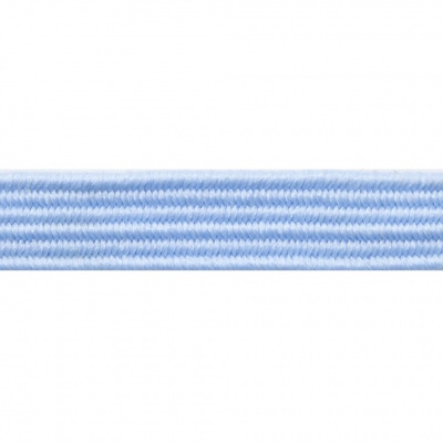 Резиновые нити с текстильным покрытием, шир. 6 мм ( упак.30 м/уп), цв.- 108-голубой - купить в Тамбове. Цена: 155.22 руб.