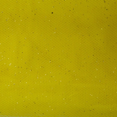 Сетка Глиттер, 24 г/м2, шир.145 см., желтый - купить в Тамбове. Цена 117.24 руб.